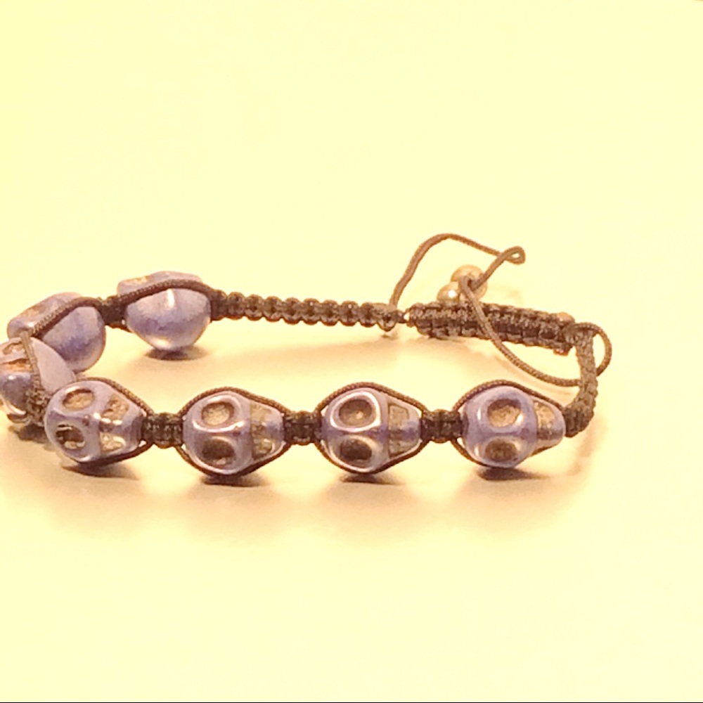 Skull | shamballa| bracelet